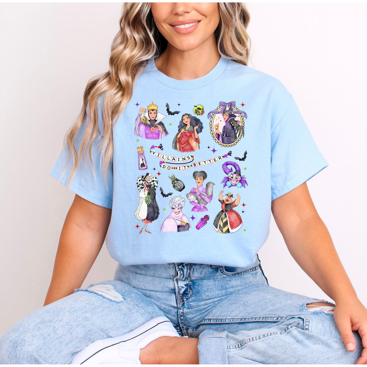 VILLIANS MAGICAL LOCKET T.SHIRT