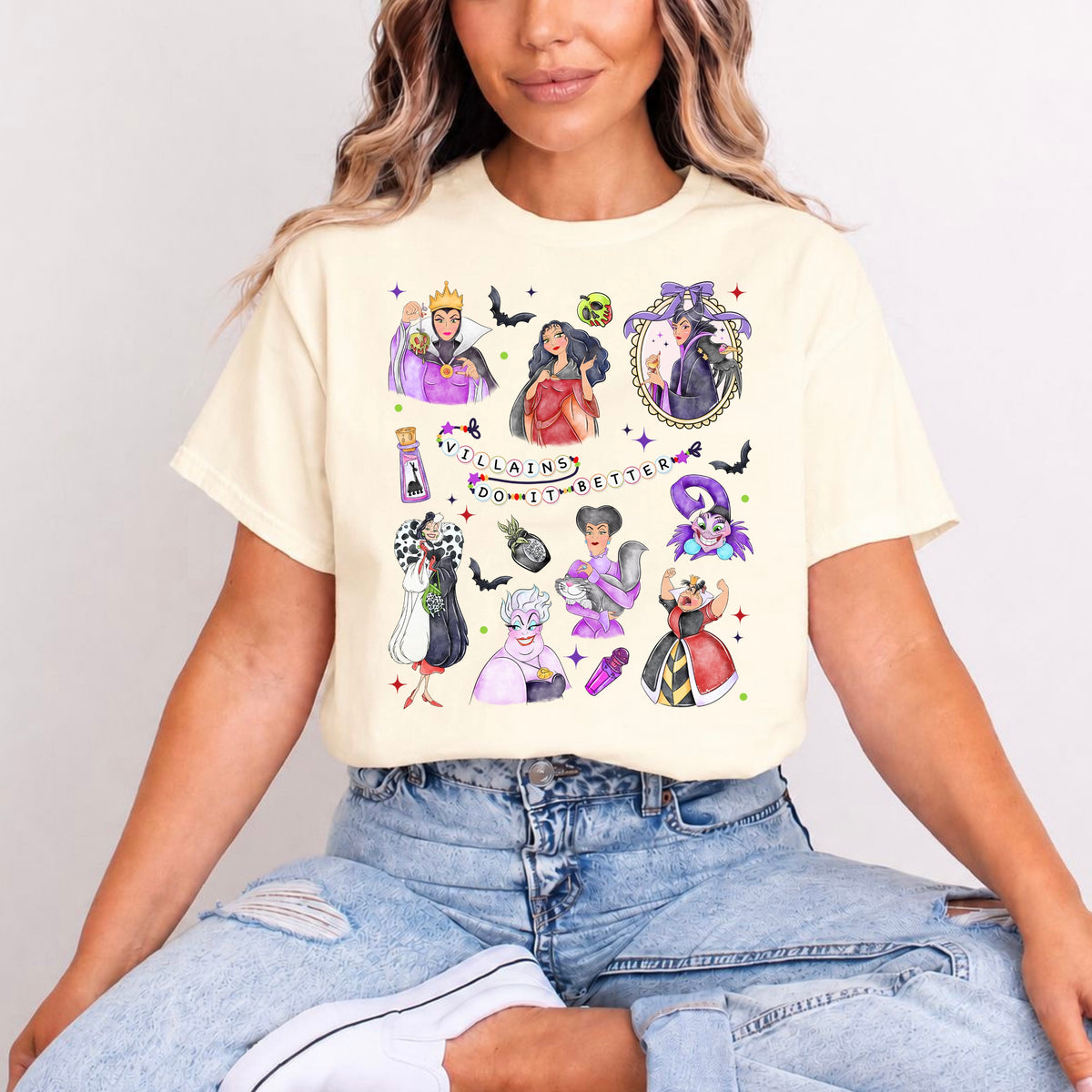 VILLIANS MAGICAL LOCKET T.SHIRT