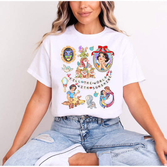 SNOW WHITE MAGICAL LOCKET T.SHIRT