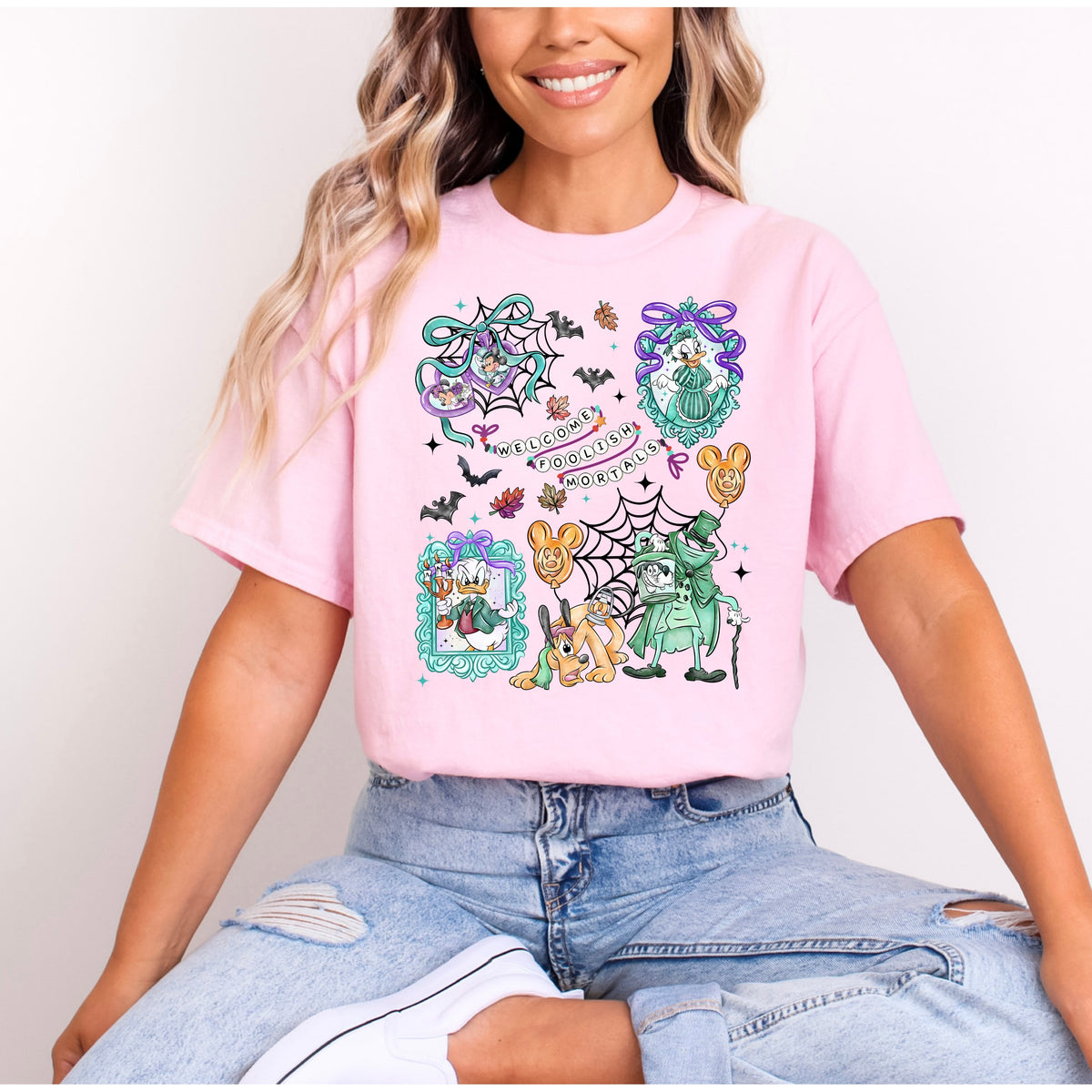 WELCOME FOOLISH MORTALS MAGICAL LOCKET T.SHIRT
