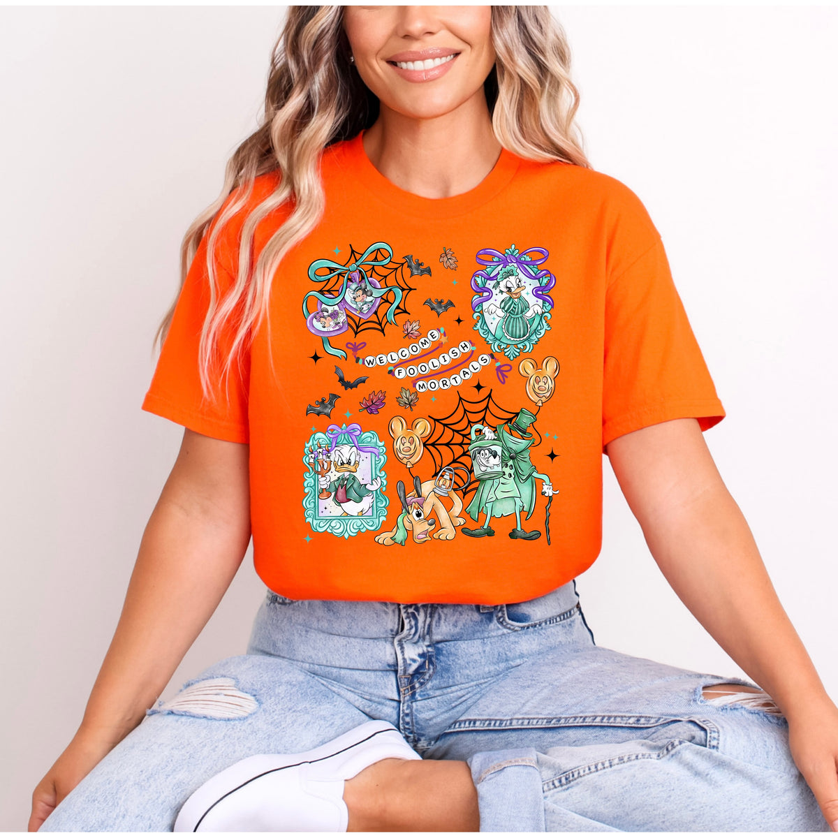 WELCOME FOOLISH MORTALS MAGICAL LOCKET T.SHIRT