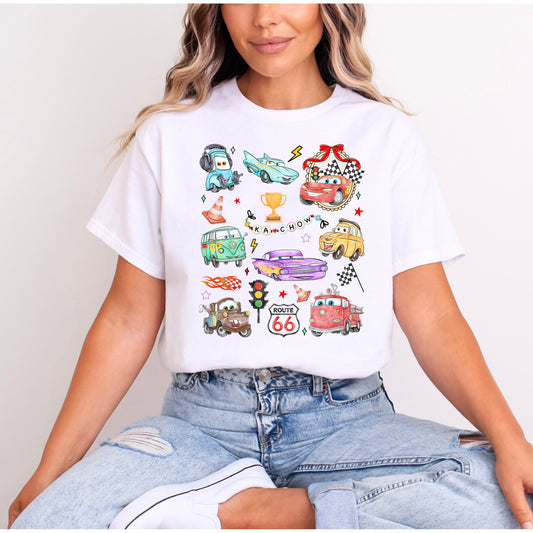 CARS MAGICAL LOCKET T.SHIRT