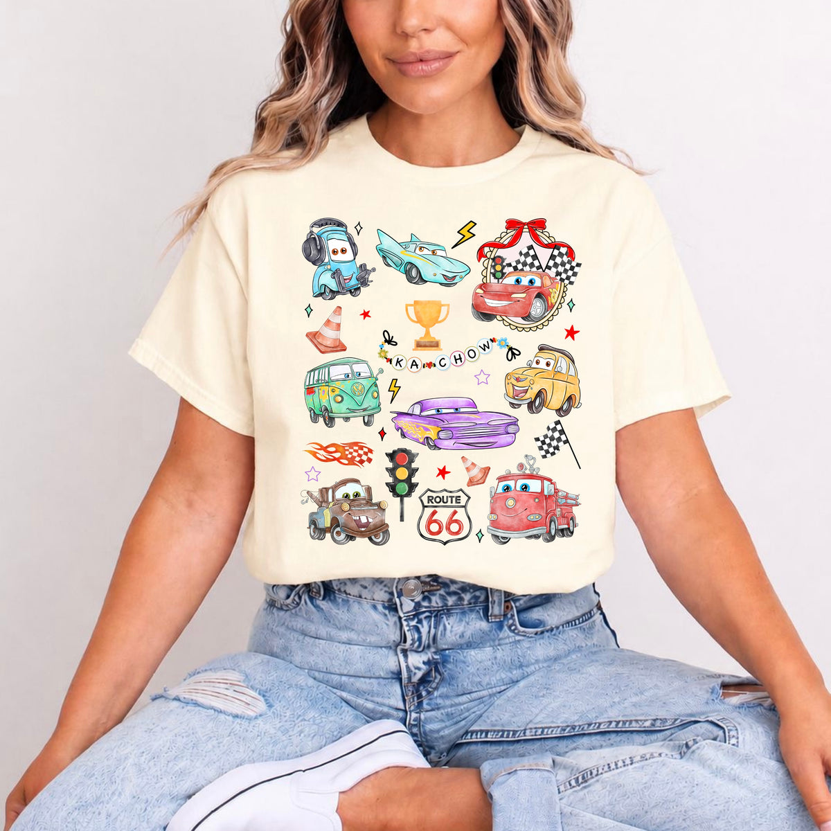 CARS MAGICAL LOCKET T.SHIRT
