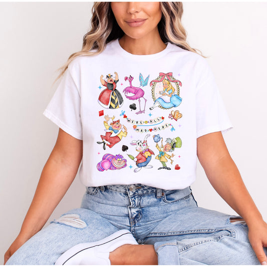 ALICE IN WONDERLAND MAGICAL LOCKET T.SHIRT