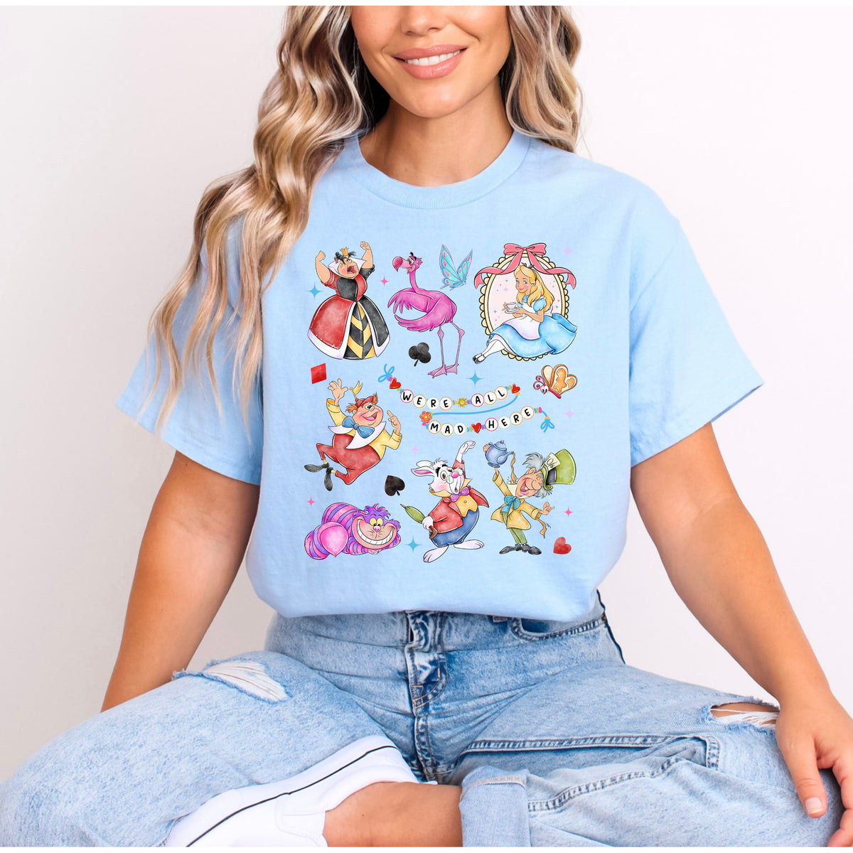 ALICE IN WONDERLAND MAGICAL LOCKET T.SHIRT