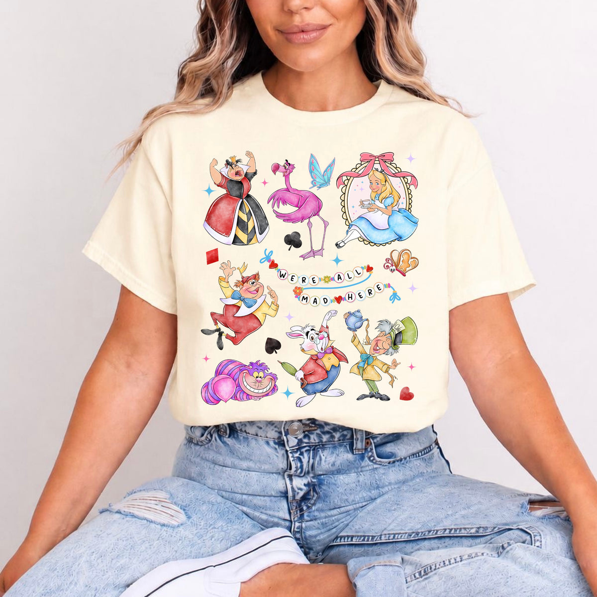 ALICE IN WONDERLAND MAGICAL LOCKET T.SHIRT