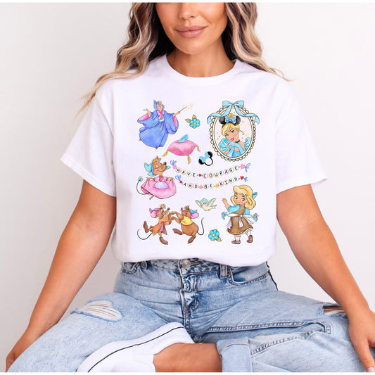 CINDERELLA MAGICAL LOCKET T.SHIRT