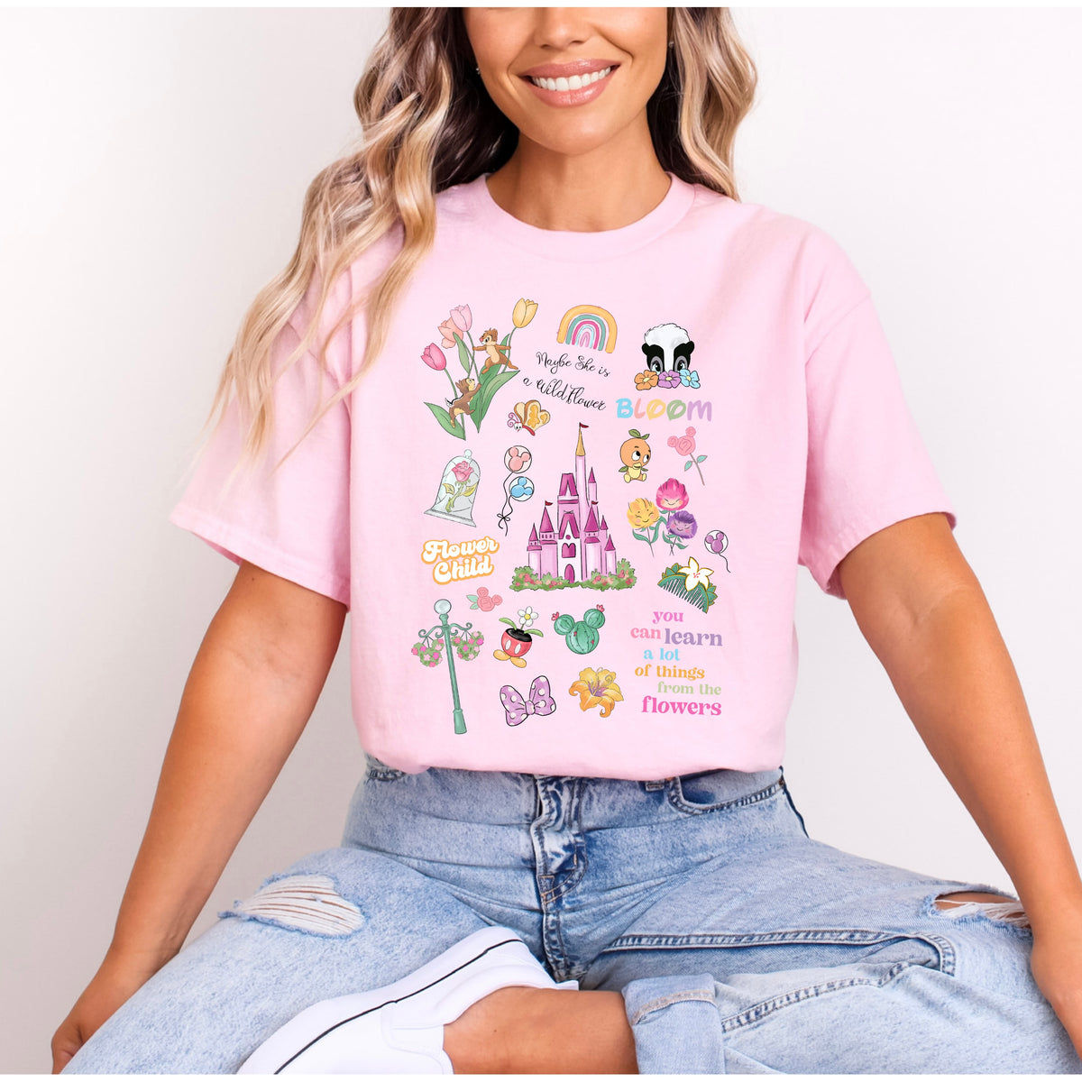 CHIP & DALE EPCOT FLOWER AND GARDEN FESTIVAL T.SHIRT Design No. 66
