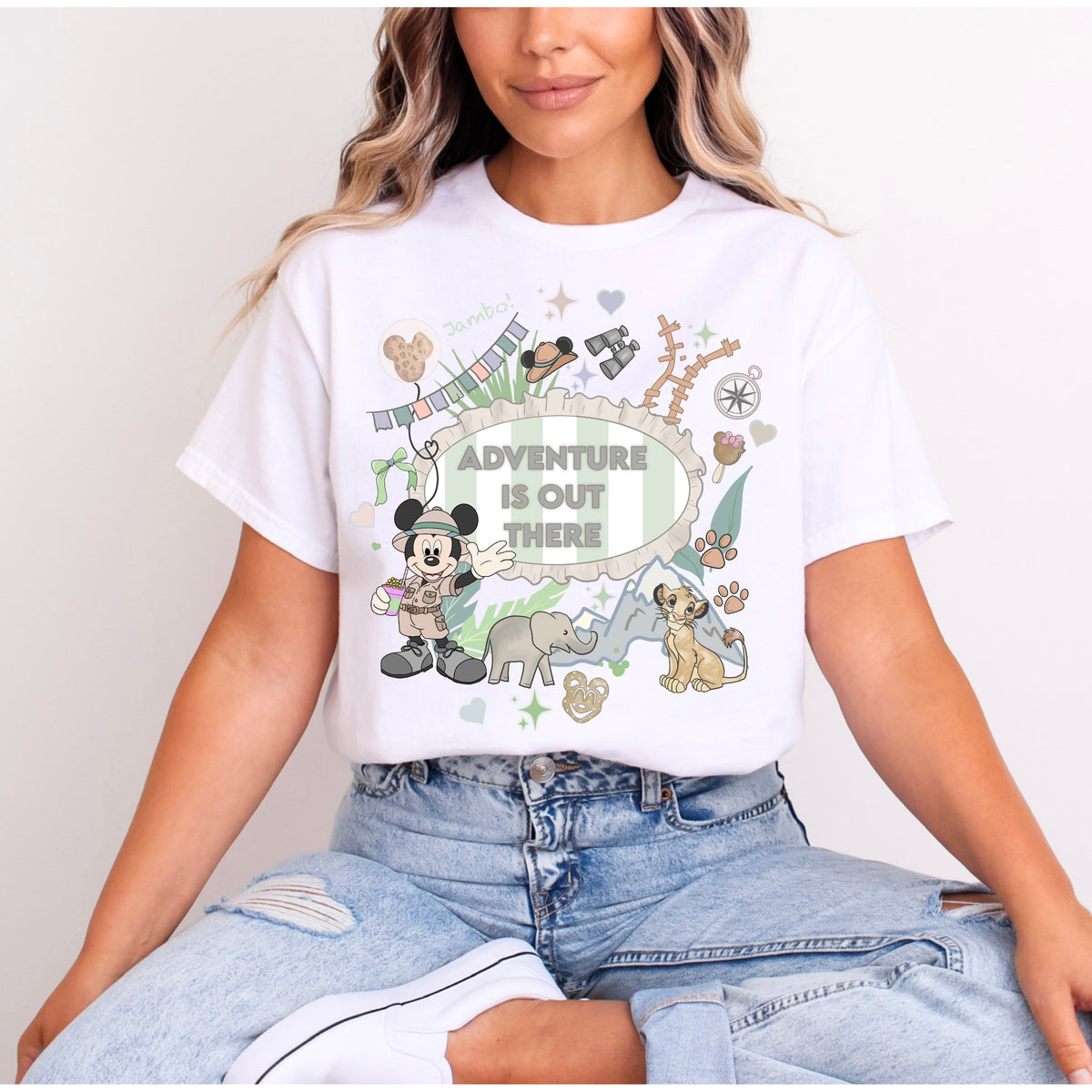ANIMAL KINGDOM ADVENTURE IS OUT THERE T.SHIRT Design No. 4