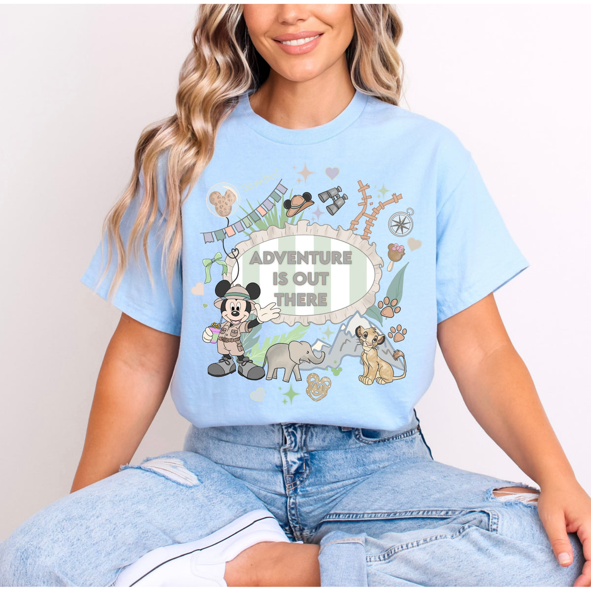 ANIMAL KINGDOM ADVENTURE IS OUT THERE T.SHIRT Design No. 4