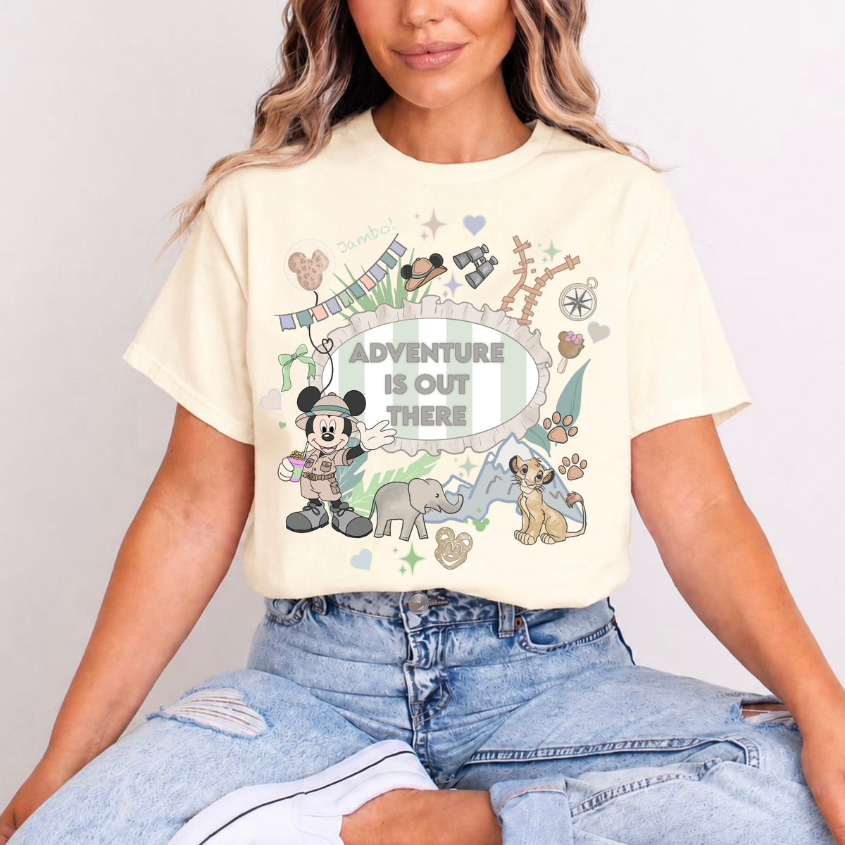 ANIMAL KINGDOM ADVENTURE IS OUT THERE T.SHIRT Design No. 4