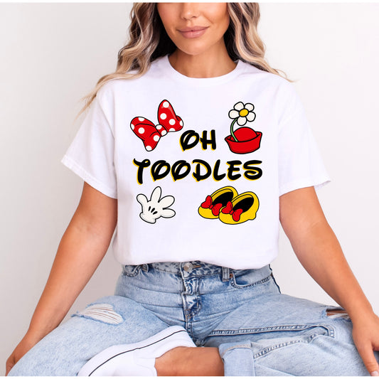 MINNIE MOUSE OH TOODLES T.SHIRT Design No. 32