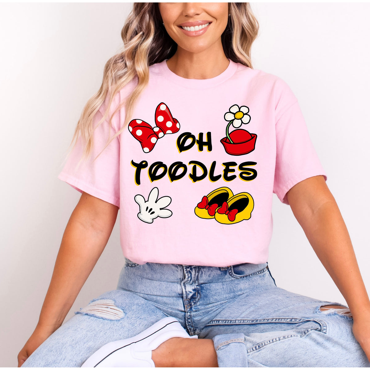 MINNIE MOUSE OH TOODLES T.SHIRT Design No. 32