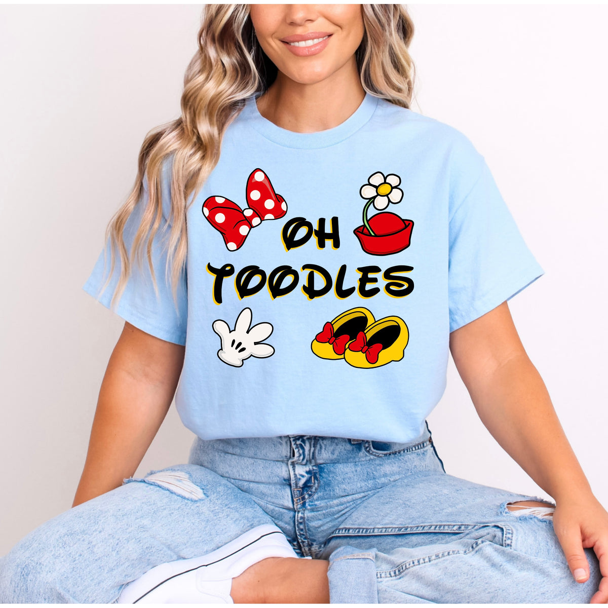 MINNIE MOUSE OH TOODLES T.SHIRT Design No. 32