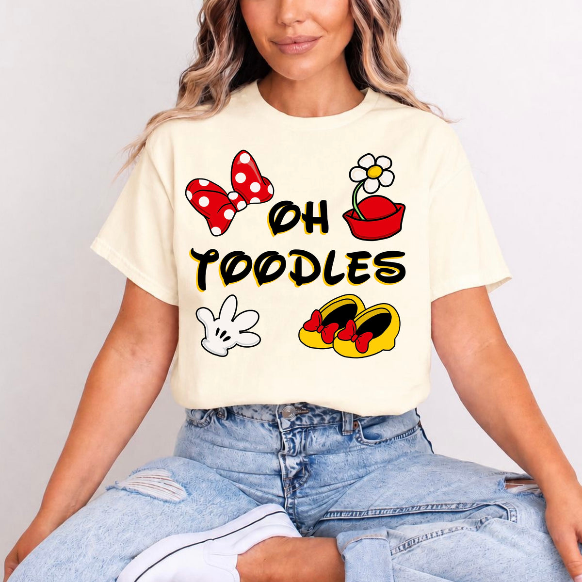 MINNIE MOUSE OH TOODLES T.SHIRT Design No. 32