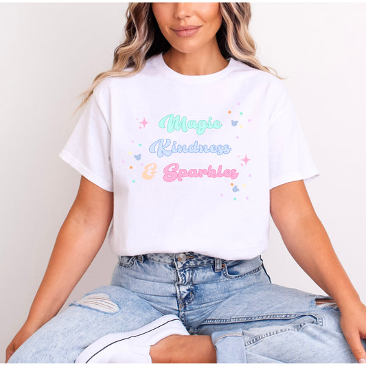 MAGIC, KINDNESS & SPARKLES T.SHIRT Design No. 54