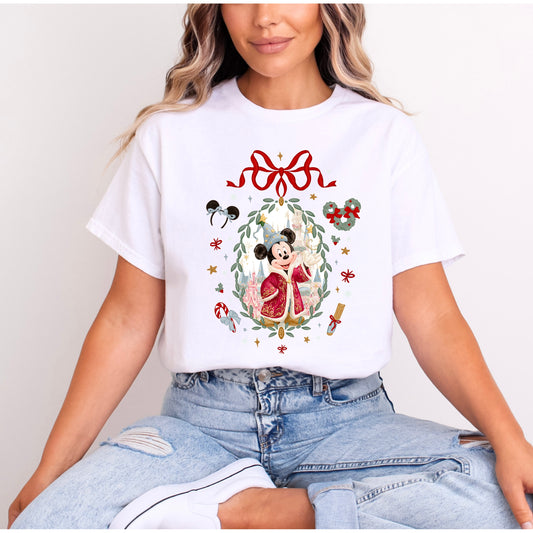 SORCERER MICKEY TRADITIONAL BOW T.SHIRT