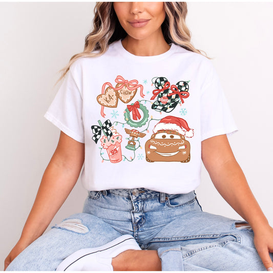 CARS CHRISTMAS T.SHIRT