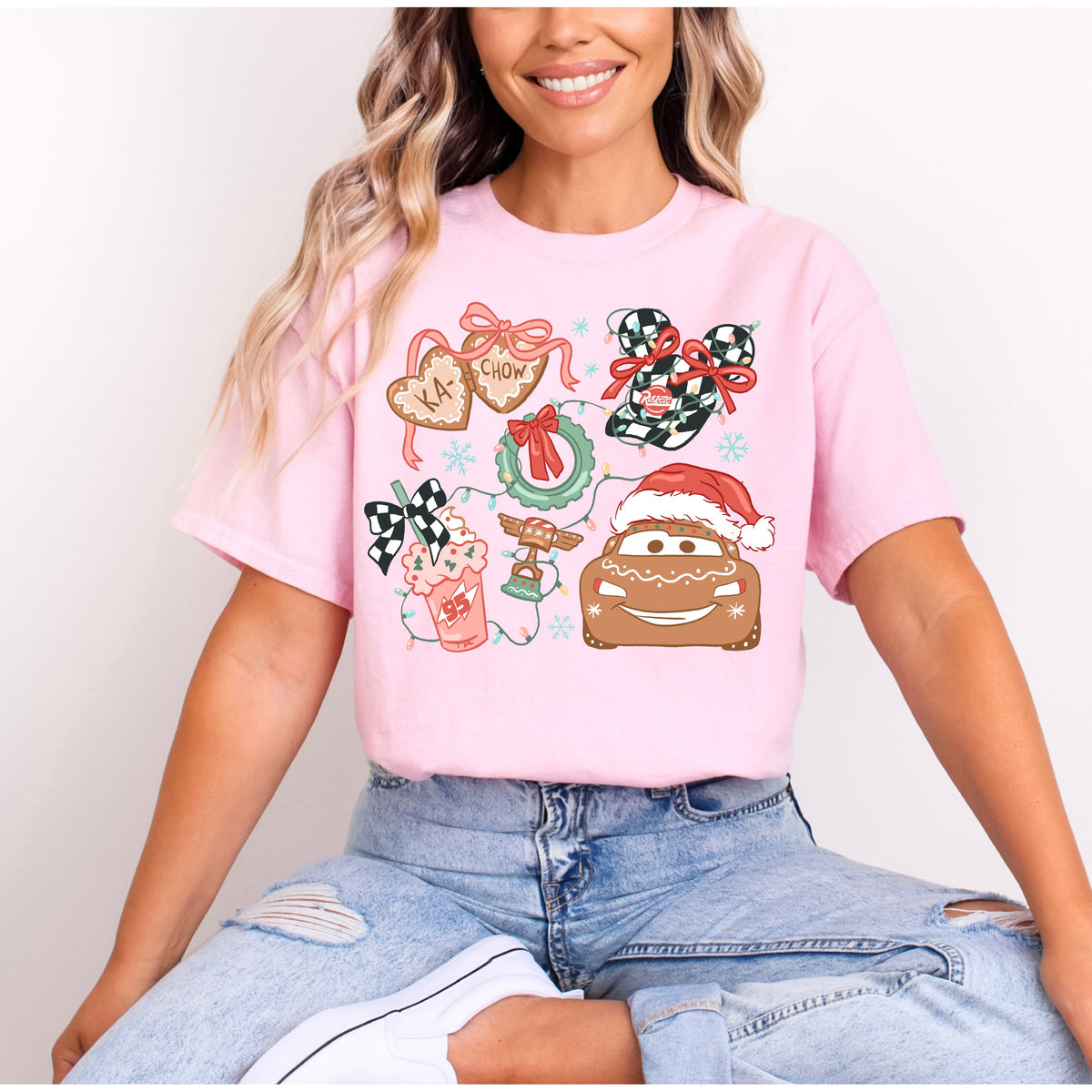 CARS CHRISTMAS T.SHIRT