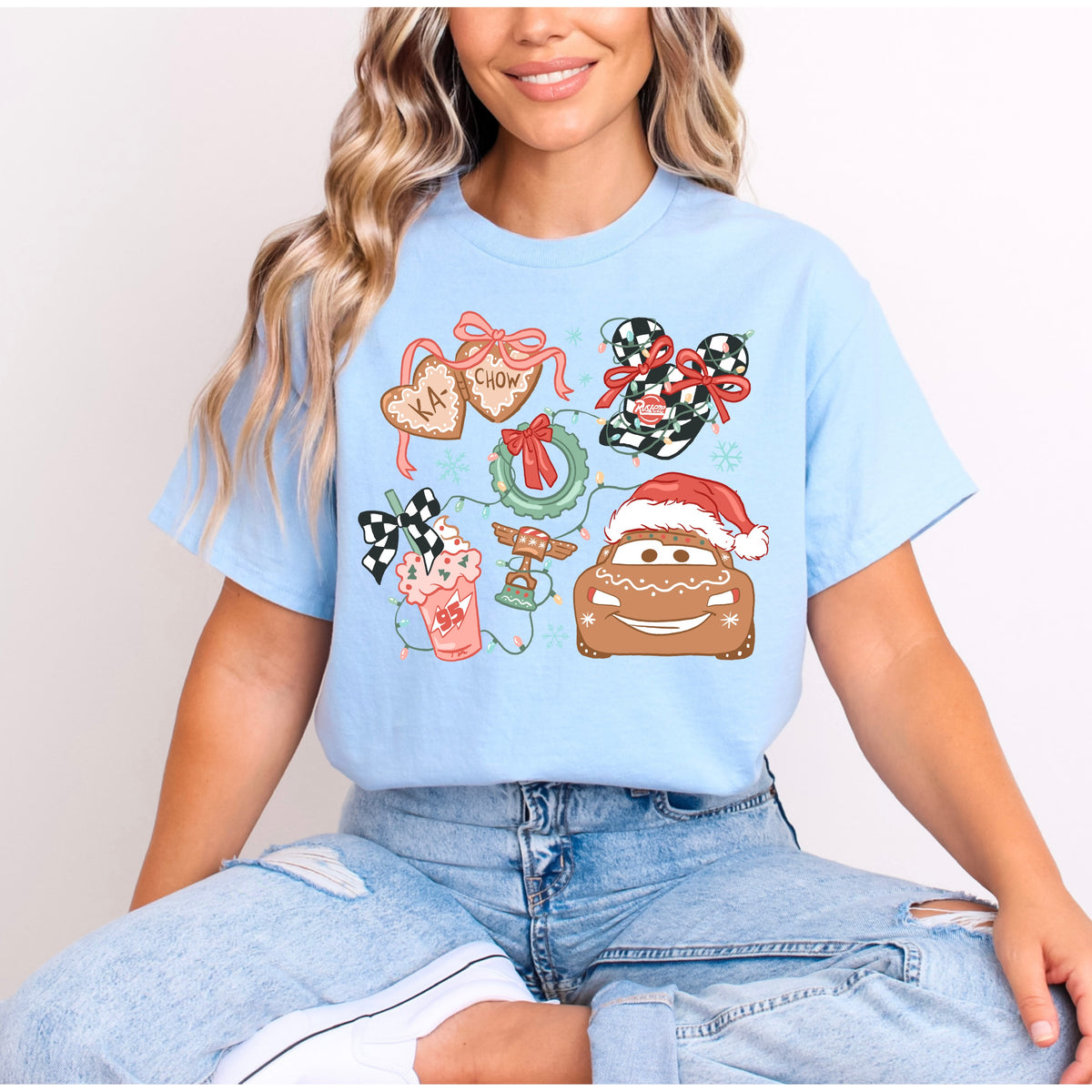 CARS CHRISTMAS T.SHIRT