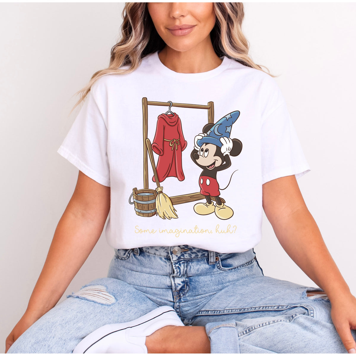 SORCERER MICKEY CLOAK T.SHIRT