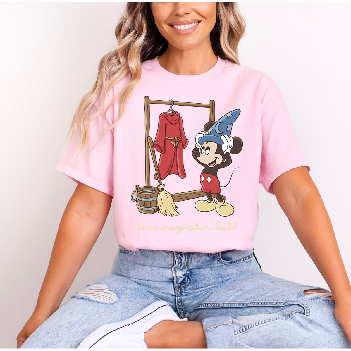 SORCERER MICKEY CLOAK T.SHIRT