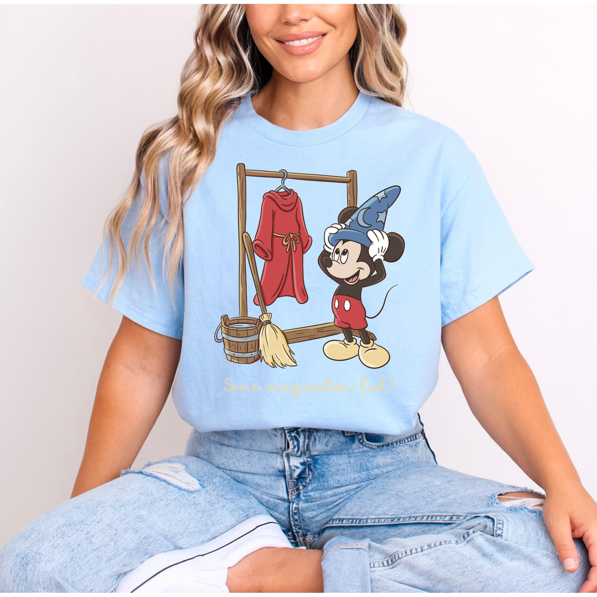 SORCERER MICKEY CLOAK T.SHIRT