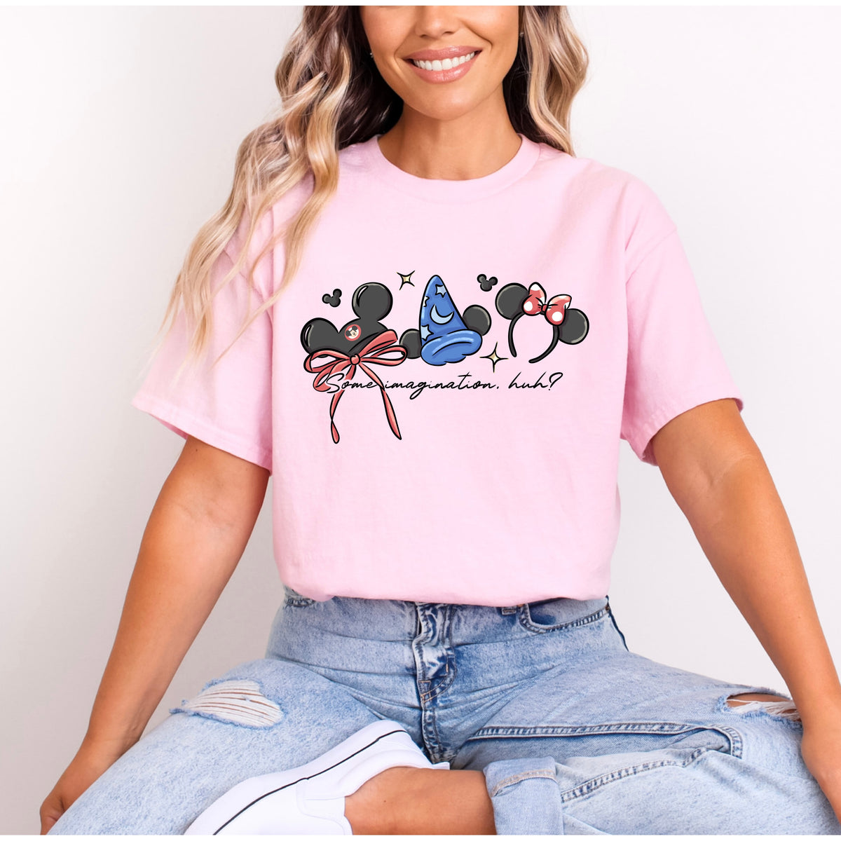 MICKEY SORCERER TRADITIONAL EAR SERIES T.SHIRT