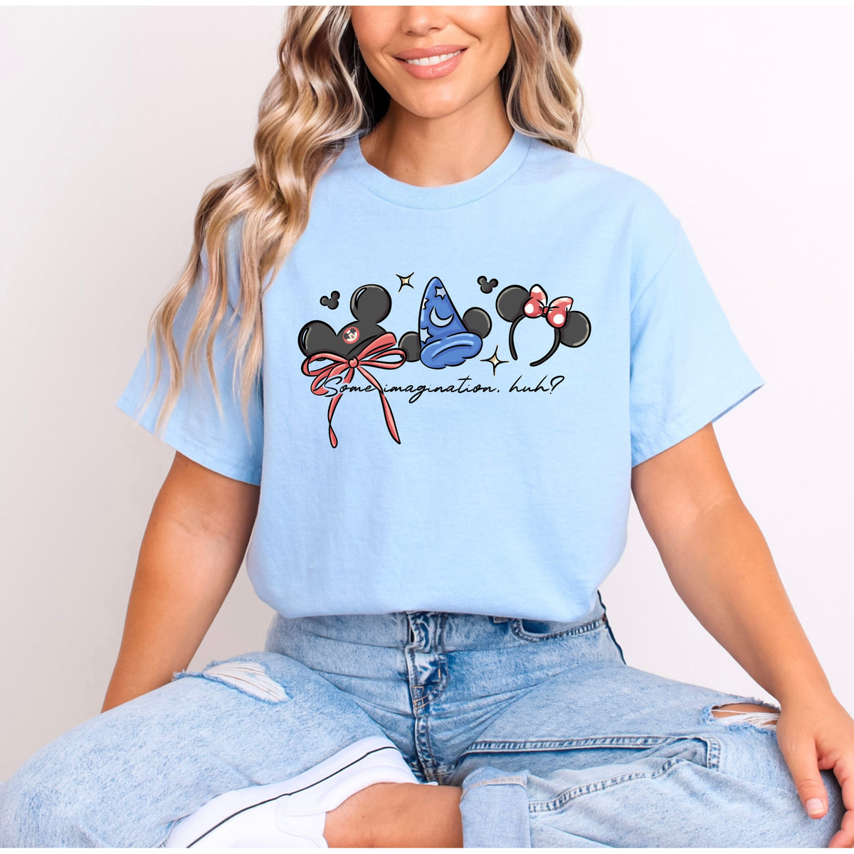 MICKEY SORCERER TRADITIONAL EAR SERIES T.SHIRT
