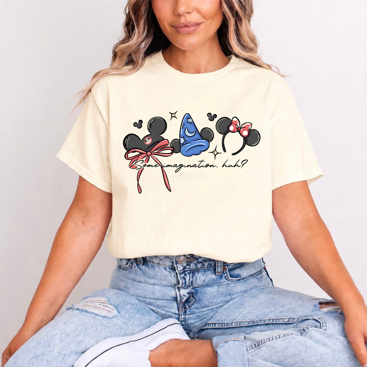 MICKEY SORCERER TRADITIONAL EAR SERIES T.SHIRT