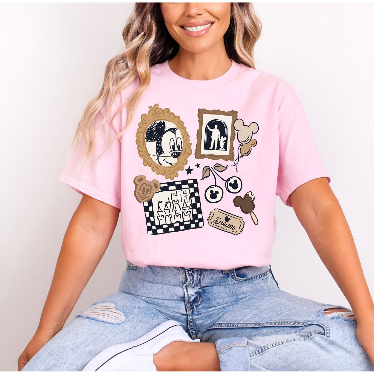 WALT AND MICKEY'S DREAM T.SHIRT