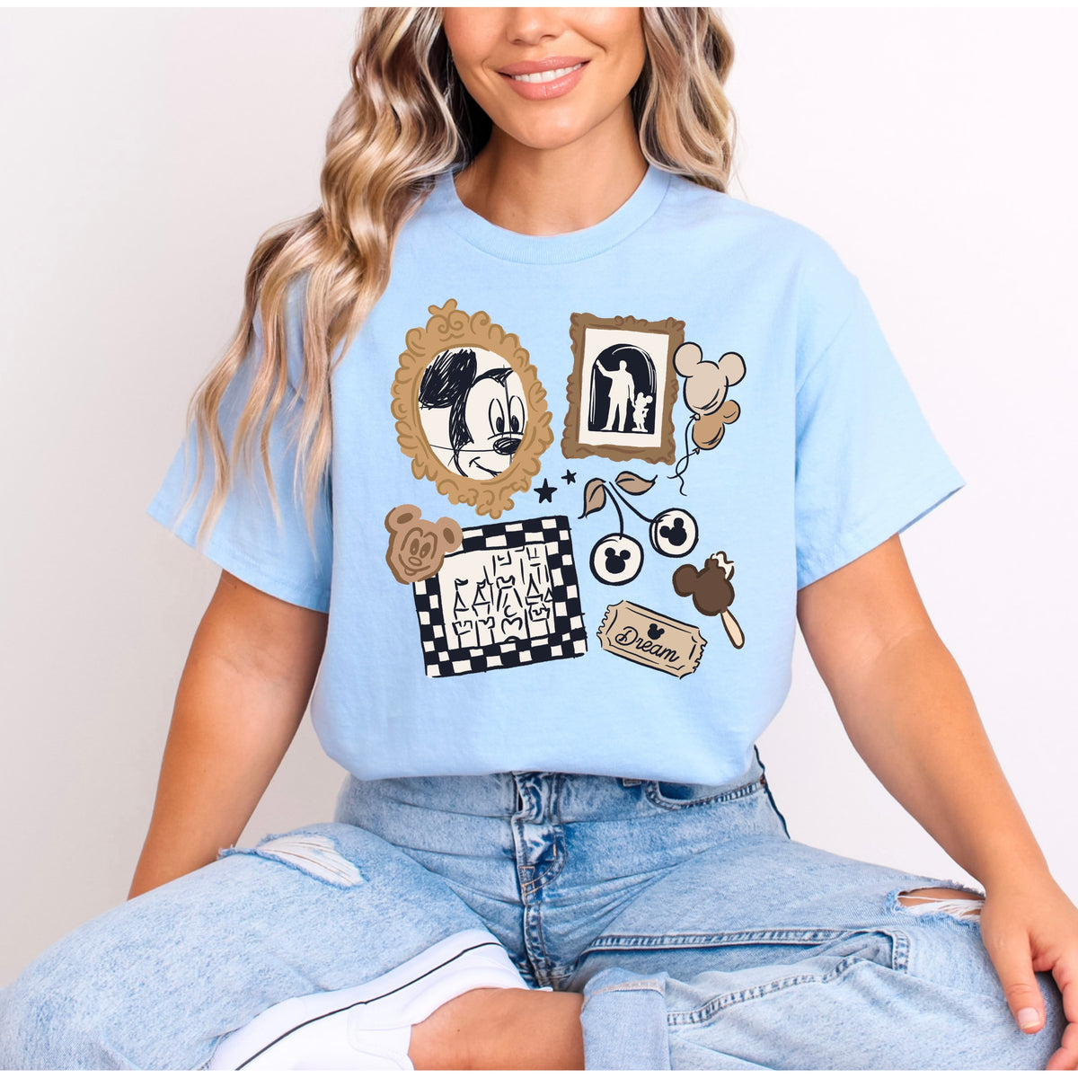 WALT AND MICKEY'S DREAM T.SHIRT