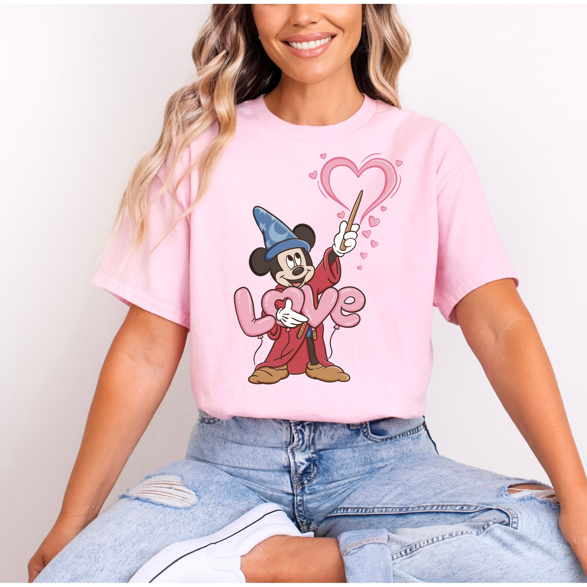 SORCERER MICKEY LOVE T.SHIRT