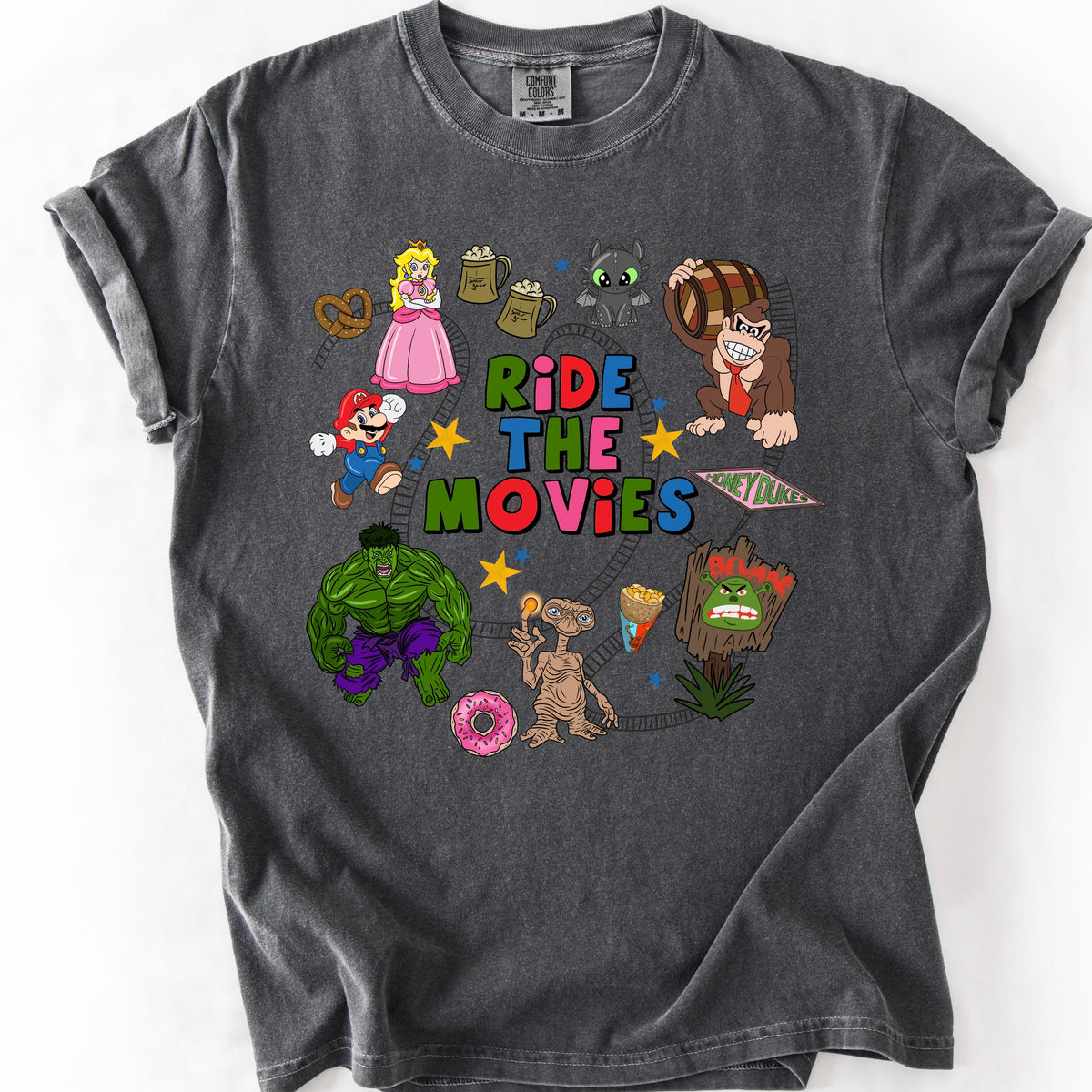 UNIVERSAL RIDE THE MOVIES T.SHIRT