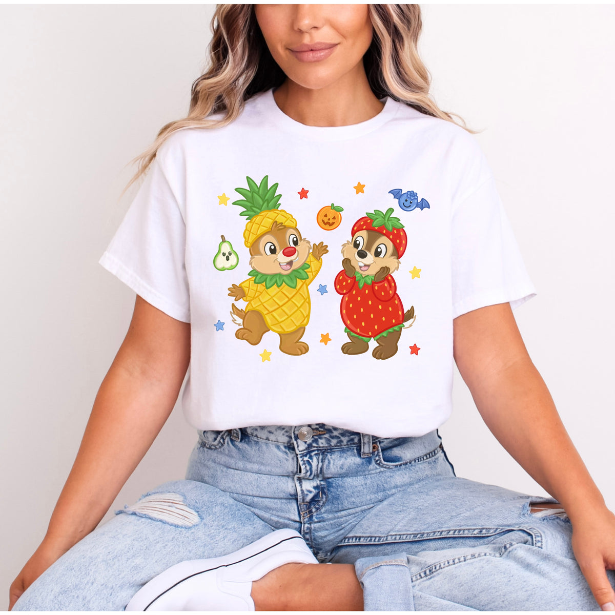 CHIP & DALE HALLOWEEN FUN T.SHIRT Design No. 65