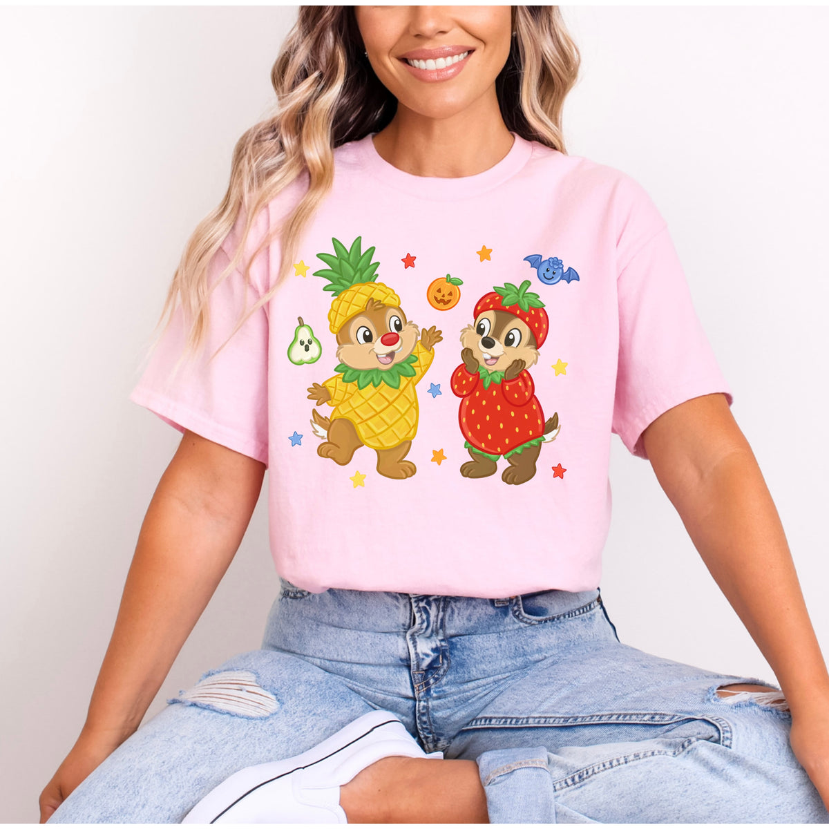 CHIP & DALE HALLOWEEN FUN T.SHIRT Design No. 65