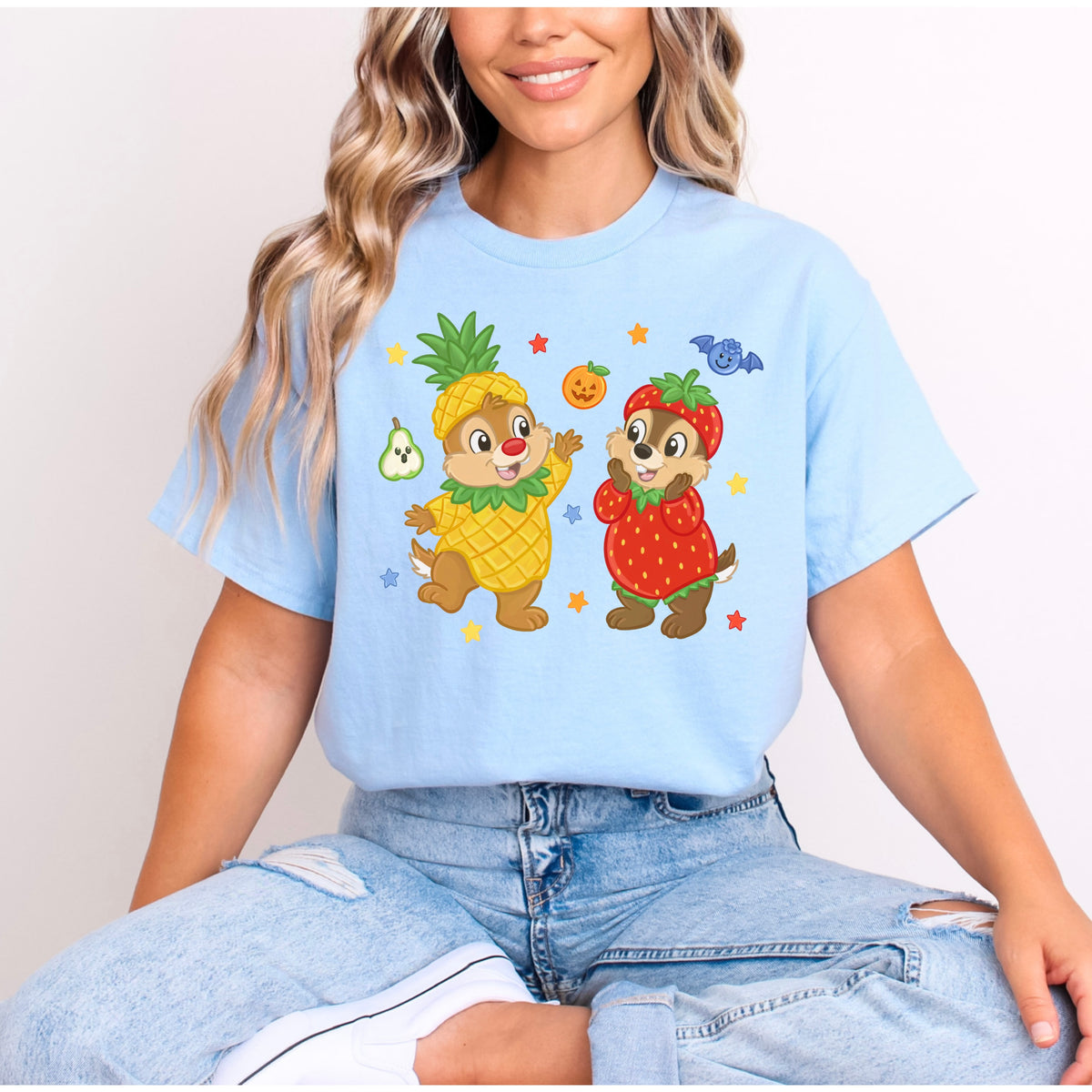 CHIP & DALE HALLOWEEN FUN T.SHIRT Design No. 65