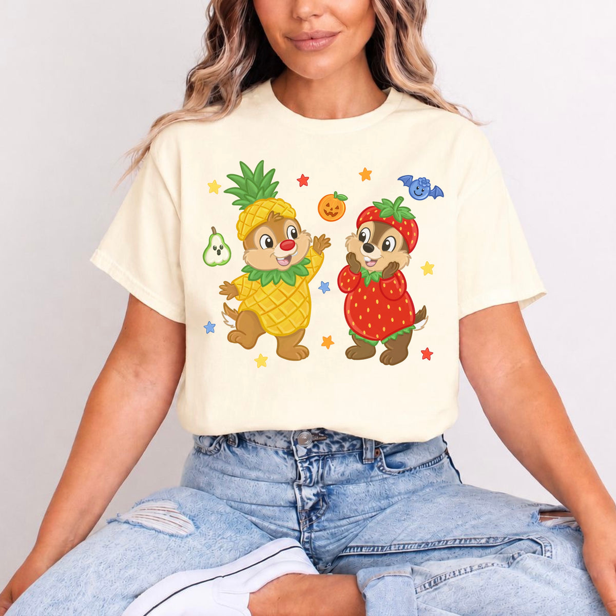 CHIP & DALE HALLOWEEN FUN T.SHIRT Design No. 65