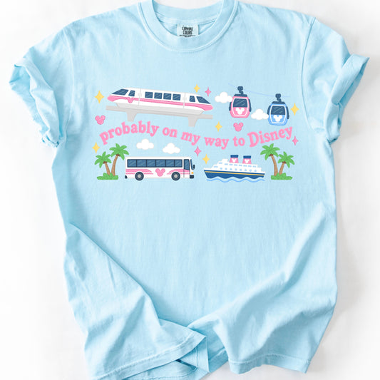 DISNEY TRANSPORT T.SHIRT