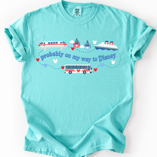 DISNEY TRANSPORT T.SHIRT