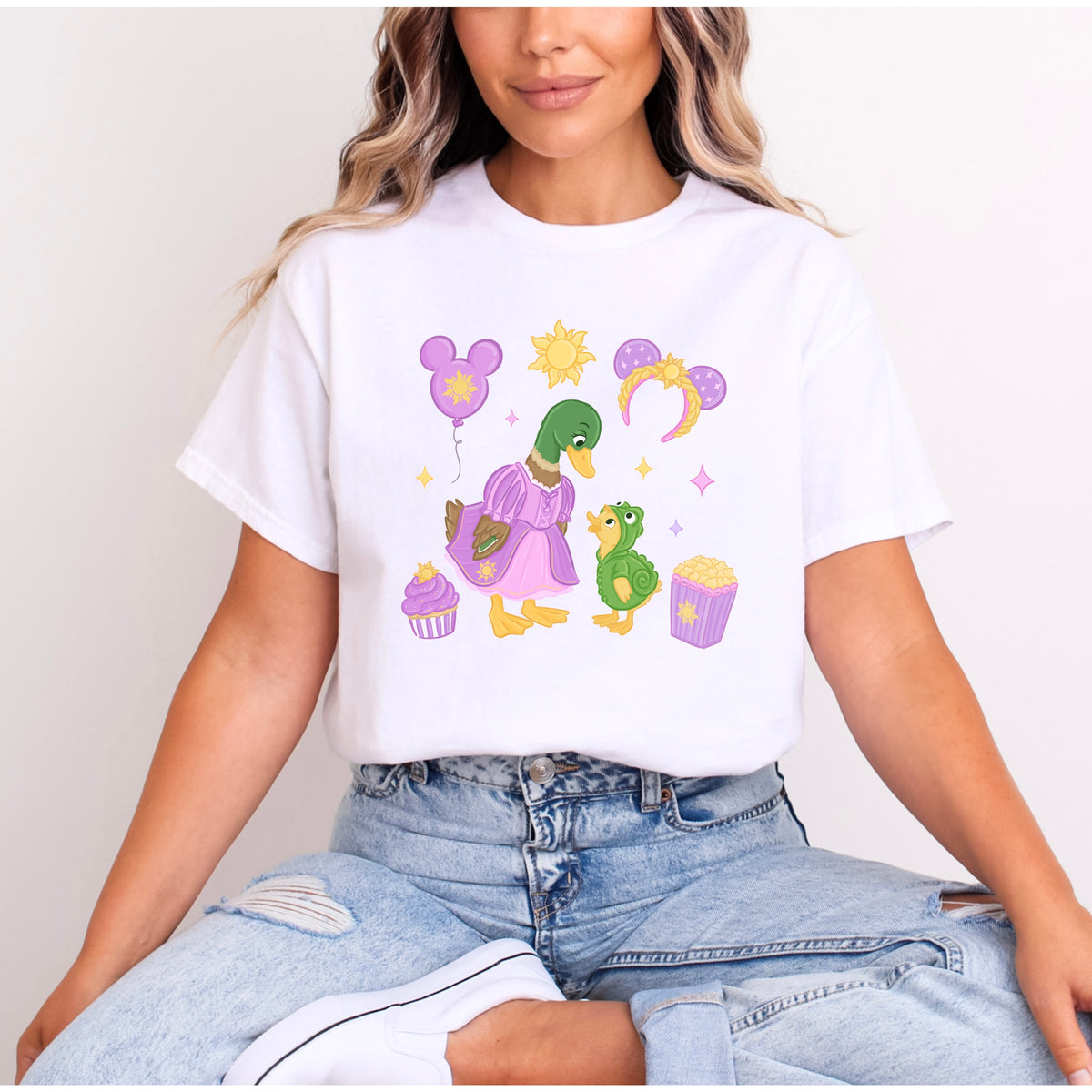 RAPUNZEL DISNEY DUCKS T.SHIRT