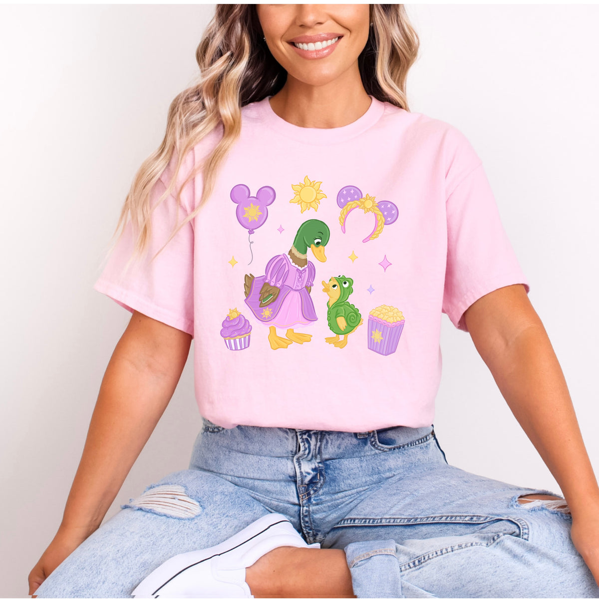 RAPUNZEL DISNEY DUCKS T.SHIRT