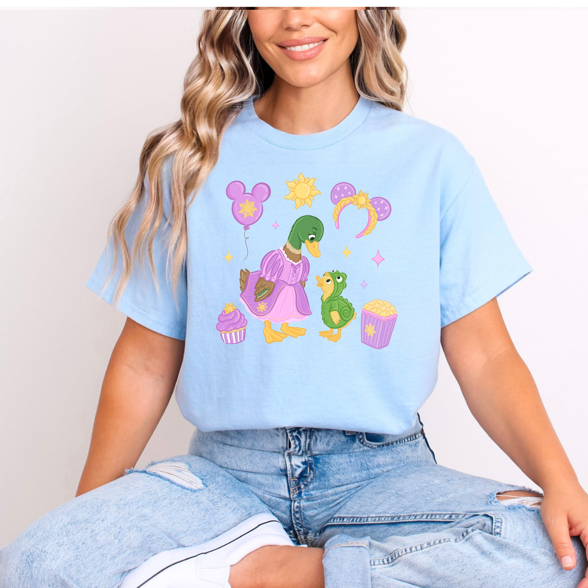 RAPUNZEL DISNEY DUCKS T.SHIRT