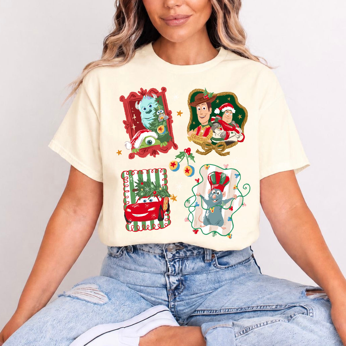 PIXAR CHRISTMAS FAVOURITES T.SHIRT Design No. 99