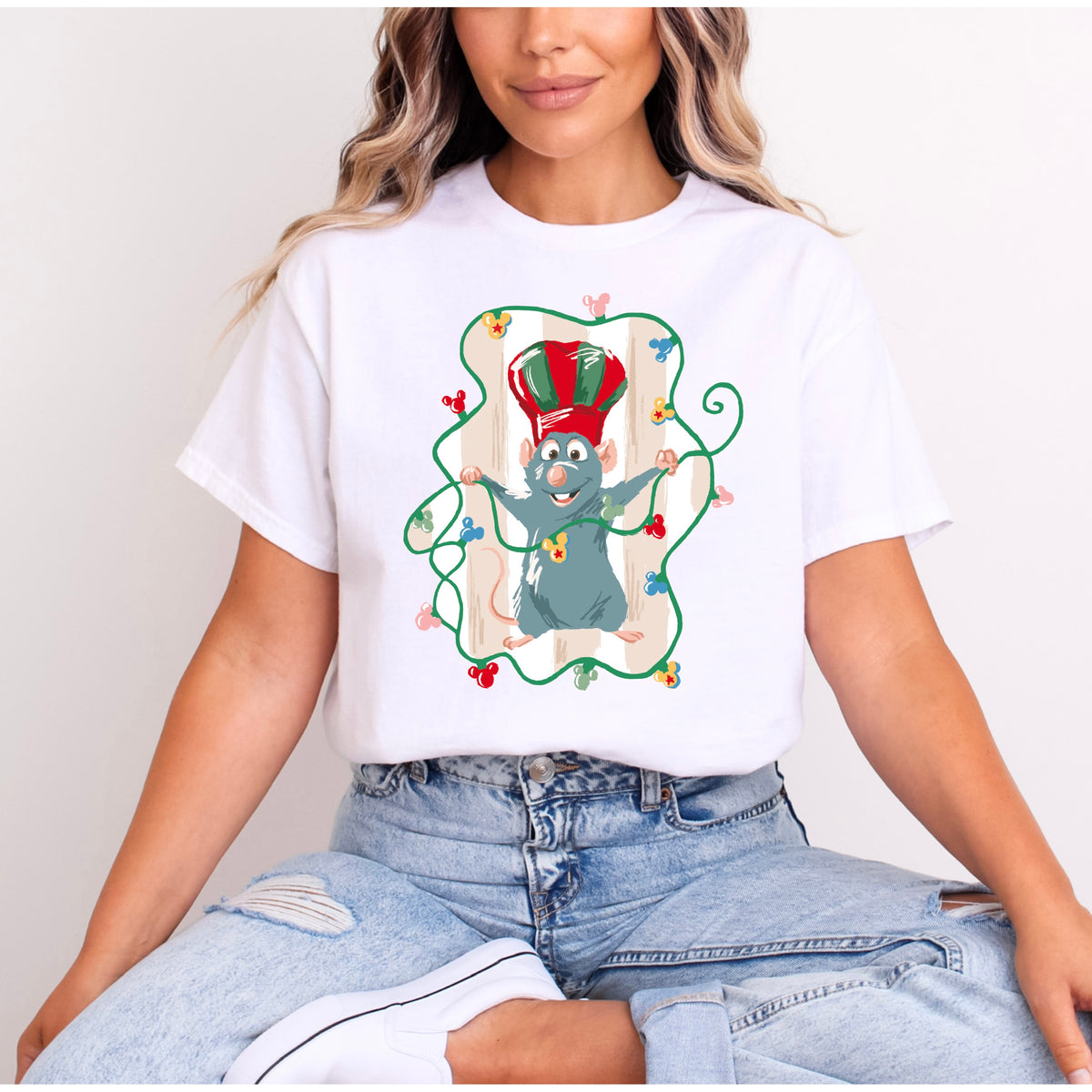 FESTIVE CHRISTMAS REMY T.SHIRT